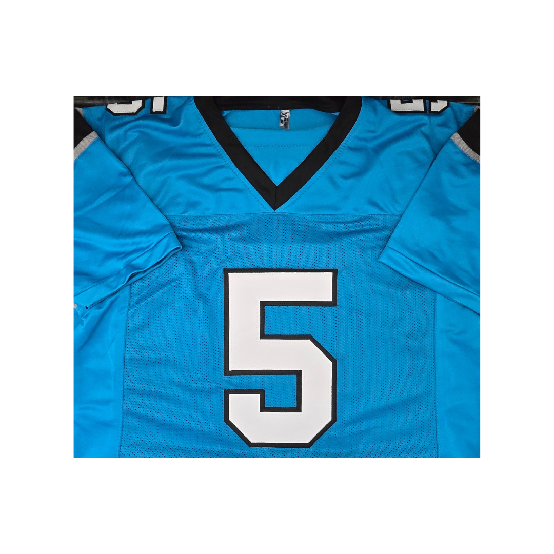 Diontae Johnson Carolina Panthers Autographed Custom Football Jersey coa - Fan Freaks