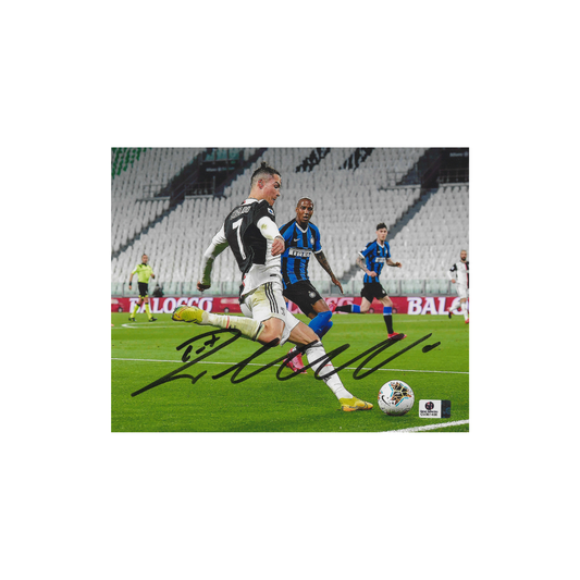Cristiano Ronaldo Juventus FC Autographed 8x10 Photo coa - Fan Freaks