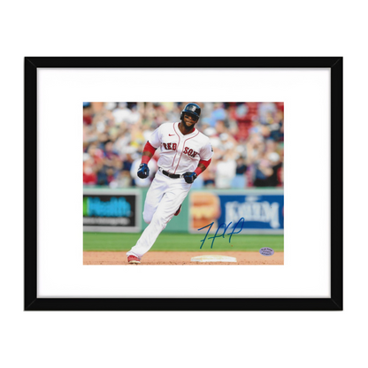 Franchy Cordero Boston Red Sox autographed framed 8x10 baseball photograph with Full Time Authentics witness hologram