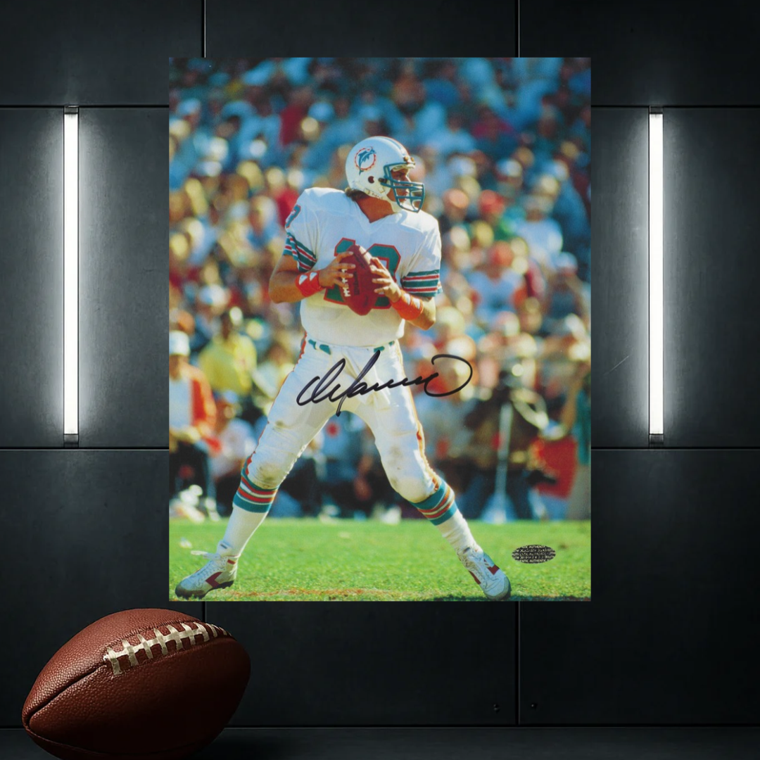 Dan Marino Miami Dolphins autographed 8x10 photograph – product image 1