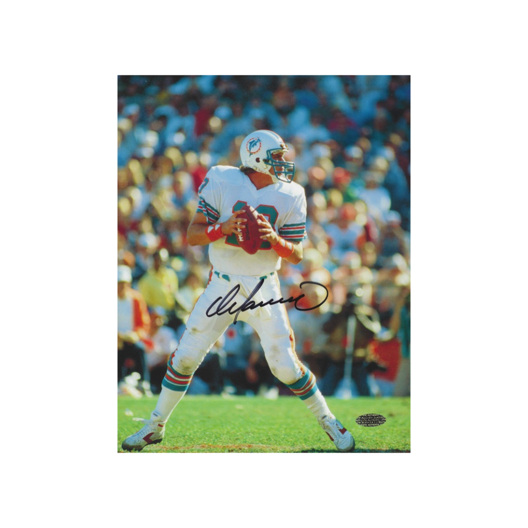 Dan Marino signed Miami Dolphins 8x10 photo with Total Sports COA #3231209 – product image 2