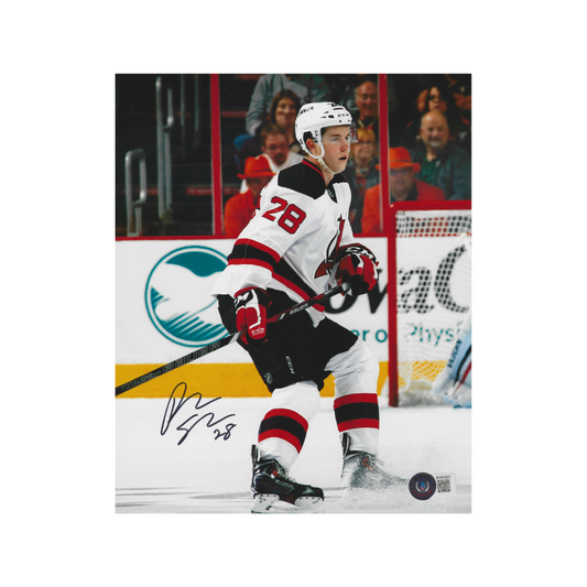 Damon Severson New Jersey Devils Autographed 8x10 Photo Hologram - Fan Freaks