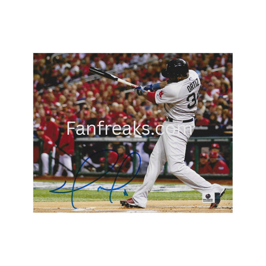 David Ortiz Boston Red Sox Autographed 8x10 Photo Reprint - Fan Freaks
