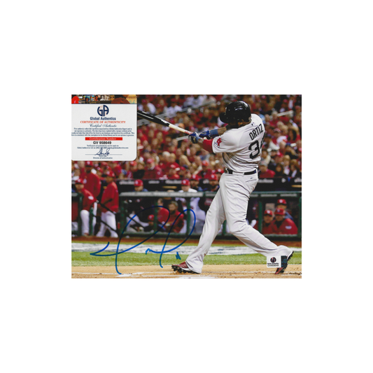 David Ortiz Boston Red Sox Autographed 8x10 Photo With COA - Fan Freaks
