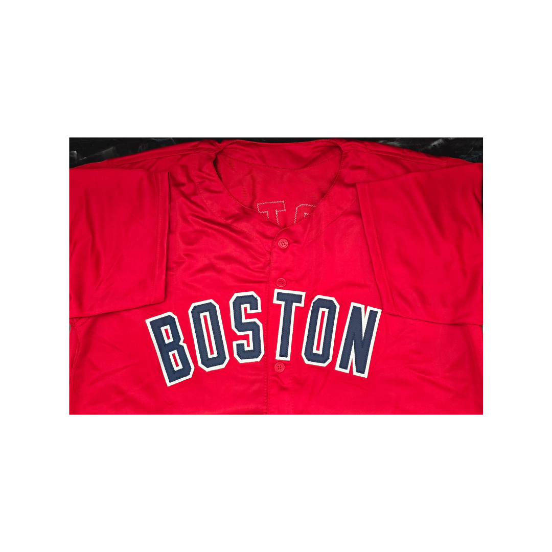 David Ortiz Boston Red Sox Autographed Custom Baseball Jersey With COA - Fan Freaks