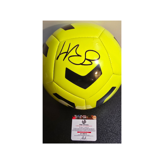 Erling Haaland Manchester City Autographed Nike Soccer Ball With COA - Fan Freaks
