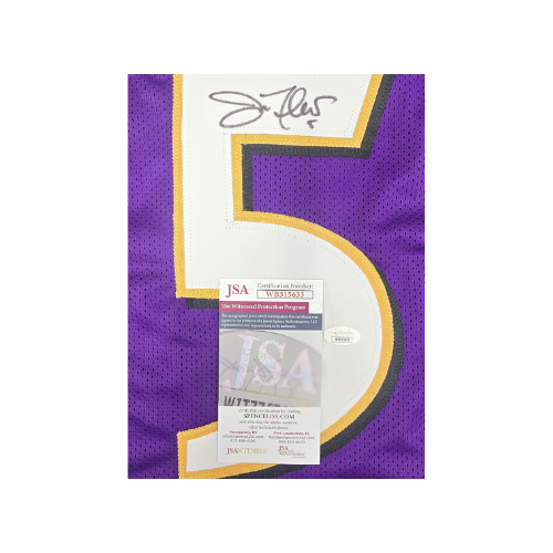 Joe Flacco of the Baltimore Ravens autographed football jersey JSA COA - Fan Freaks