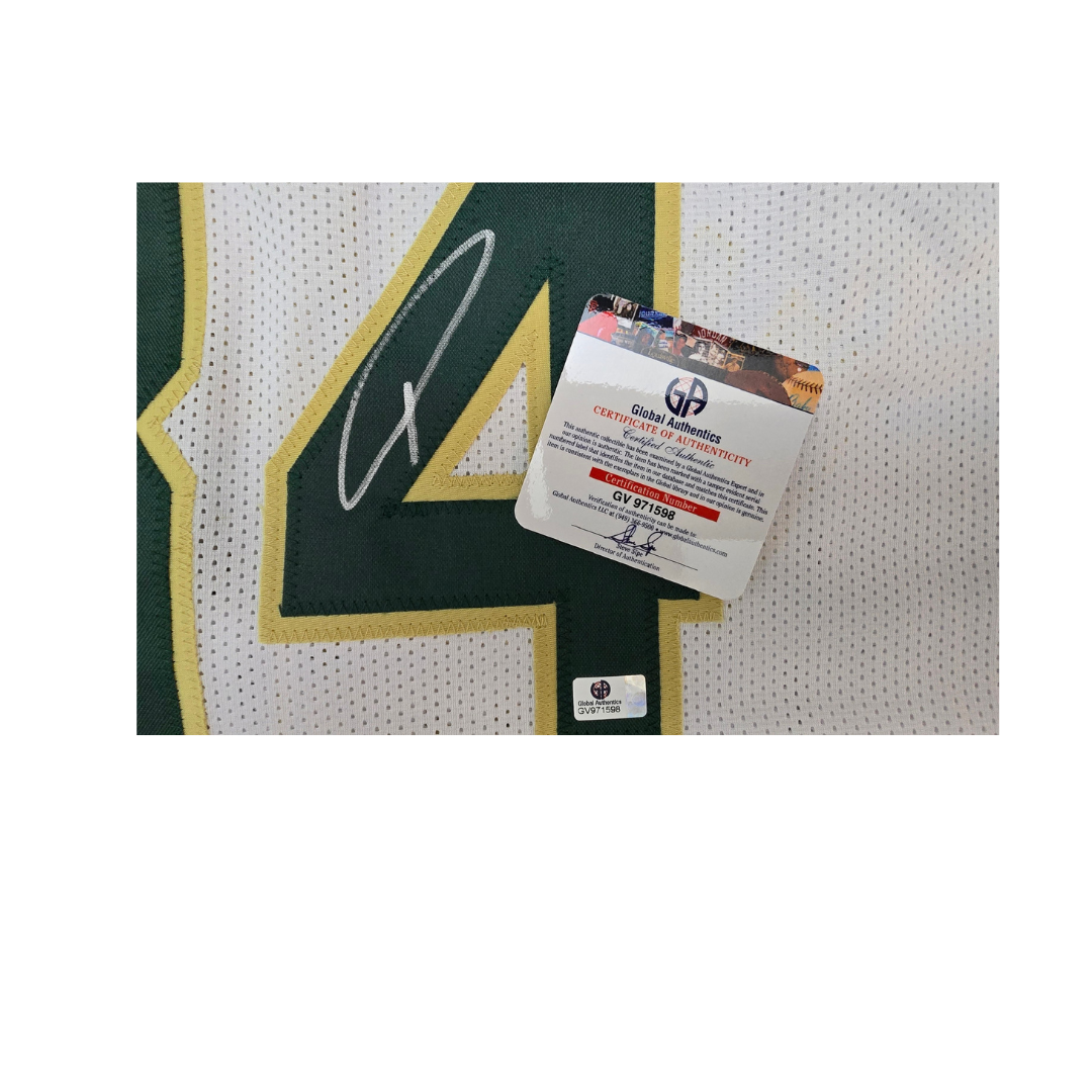 Giannis Antetokounmpo Milwaukee Bucks Custom Basketball Jersey With COA - Fan Freaks