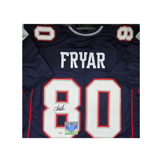 NEW ENGLAND PATRIOTS IRVING FRYAR SIGNED JERSEY WITH COA - Fan Freaks