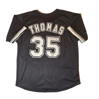Frank Thomas Chicago White Sox Autographed Baseball Jersey With Beckett COA