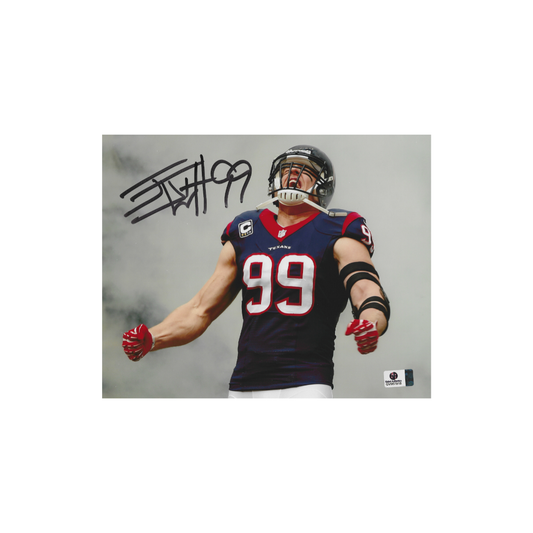 J.J. Watt Houston Texans Autographed 8x10 Photo coa - Fan Freaks