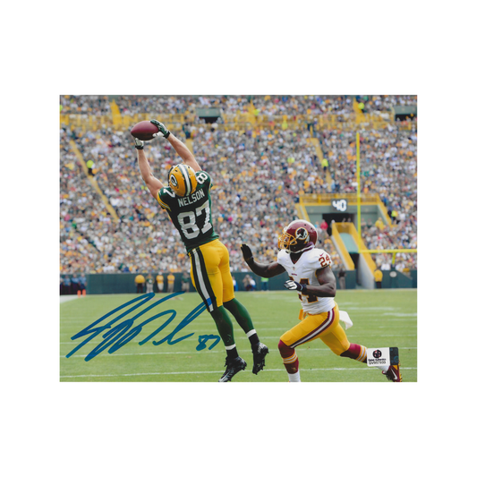 Jordy Nelson Green Bay Packers Autographed 8x10 Photo With COA - Fan Freaks