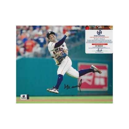 Jose Altuve Houston Astros autographed 8x10 baseball photo, additional view