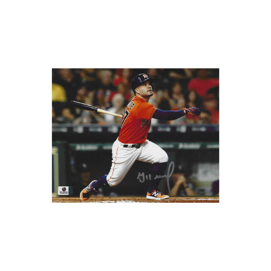 Jose Altuve Houston Astros Autographed 8x10 Photo With COA - Fan Freaks