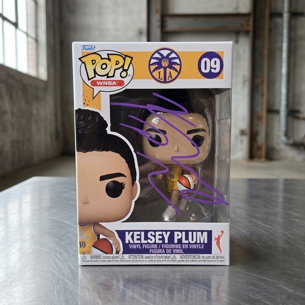 Kelsey Plum Signed Los Angeles Sparks Funko Pop W/COA