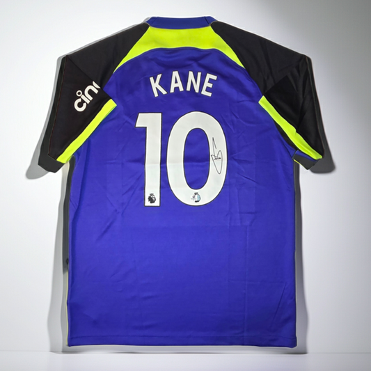 Harry Kane Tottenham Hotspur 2022-23 Nike Third Soccer Jersey coa