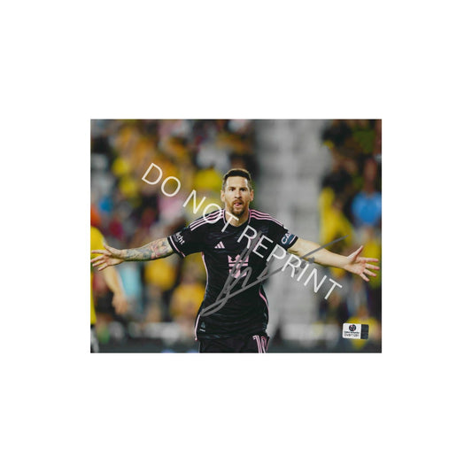 Lionel Messi Inter Miami CF Autographed 8x10 Photo Reprint - Fan Freaks