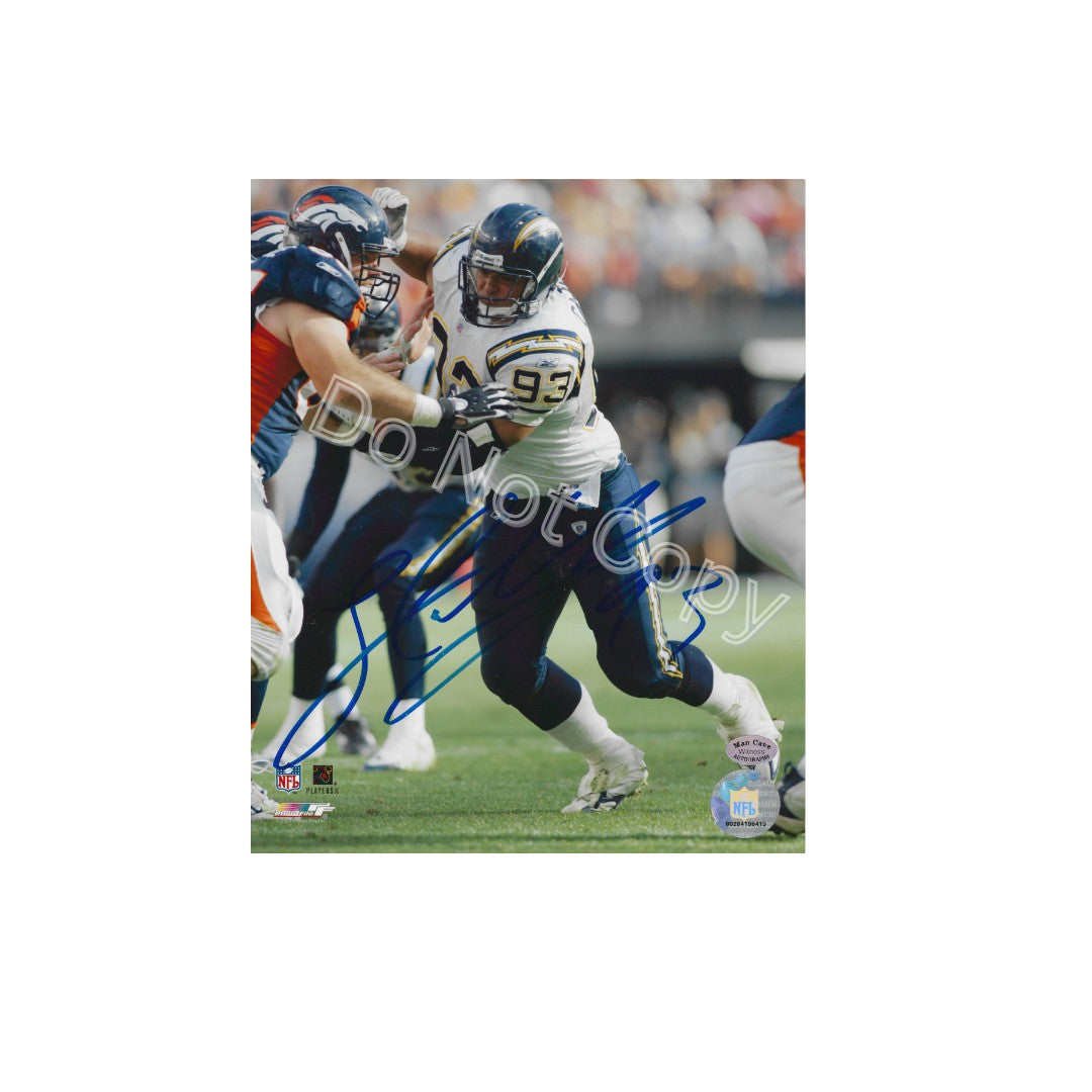 Luis Castillo San Diego Chargers Autographed 8x10 Photo Reprint - Fan Freaks