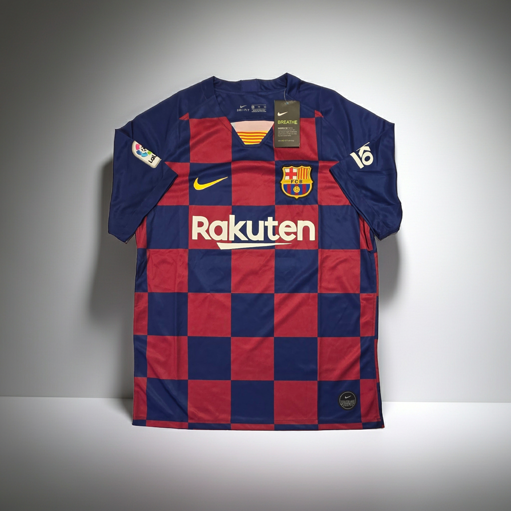 Lionel Messi F.C. Barcelona Autographed 2019-20 Nike Home Soccer Jersey coa