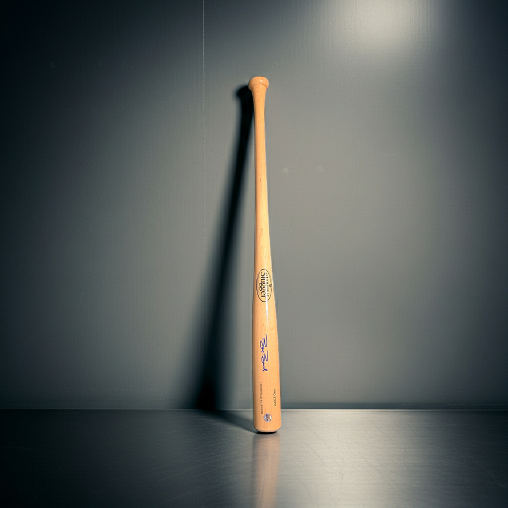 Barry Bonds of the SF Giants signed full size baseball bat Player Authenticated Hologram