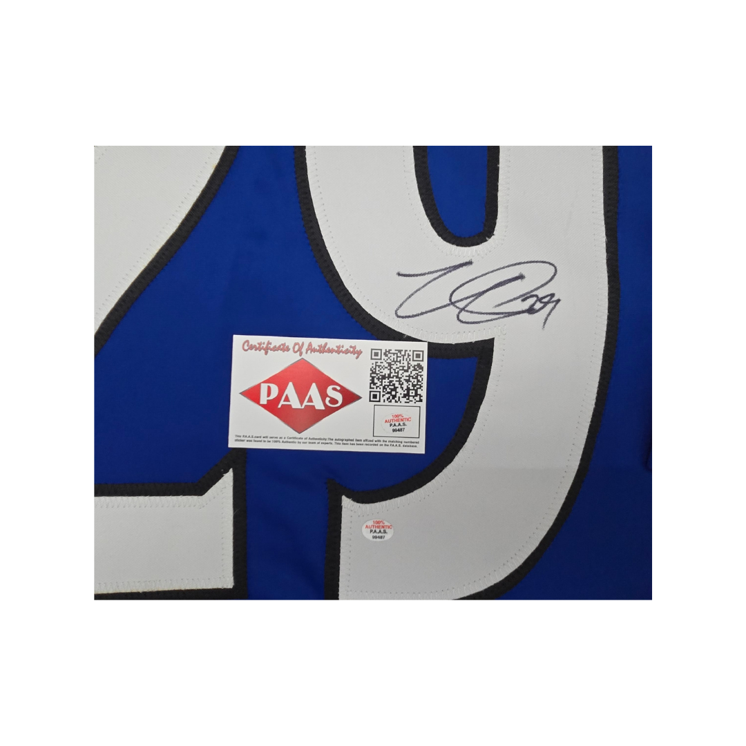 Nathan MacKinnon of the Colorado Avalanche signed hockey jersey COA - Fan Freaks