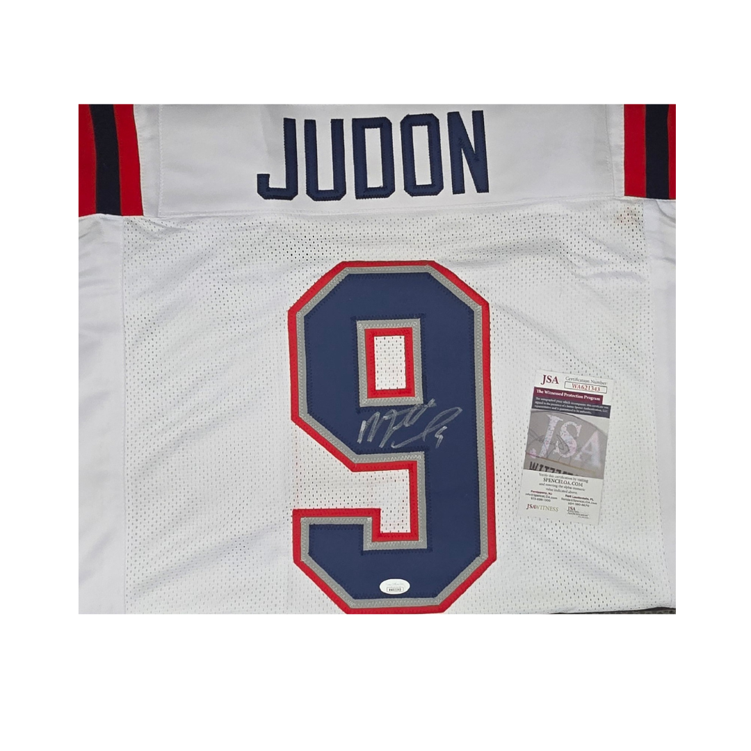 Matthew Judon New England Patriots Autographed Custom Football Jersey With COA - Fan Freaks