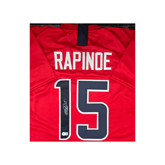 Megan Rapinoe Red Soccer Team USA World Cup Jersey With Hologram - Fan Freaks