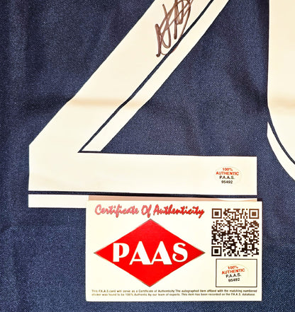 Nordi Mukiele signed Paris Saint-Germain soccer jersey, image 4