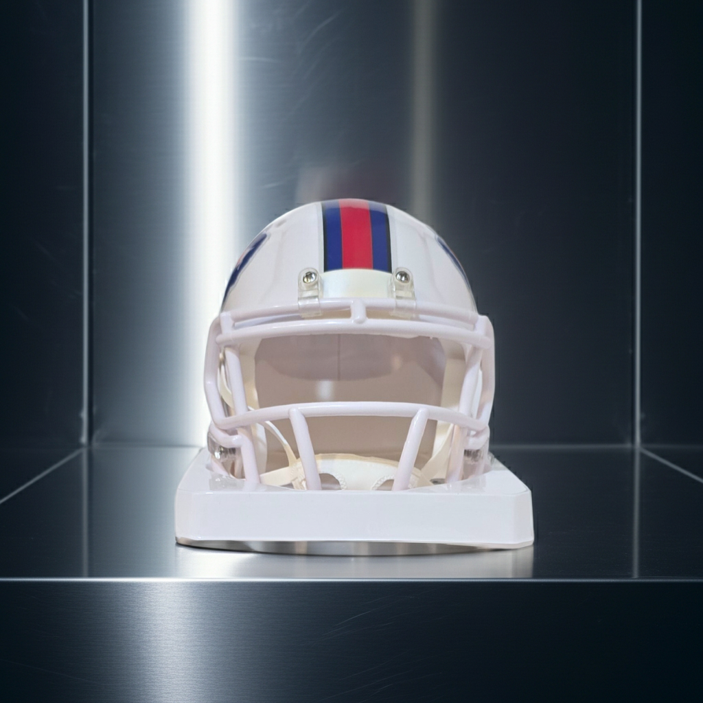 Josh Allen of the Buffalo Bills autographed mini football helmet Fanatics Hologram