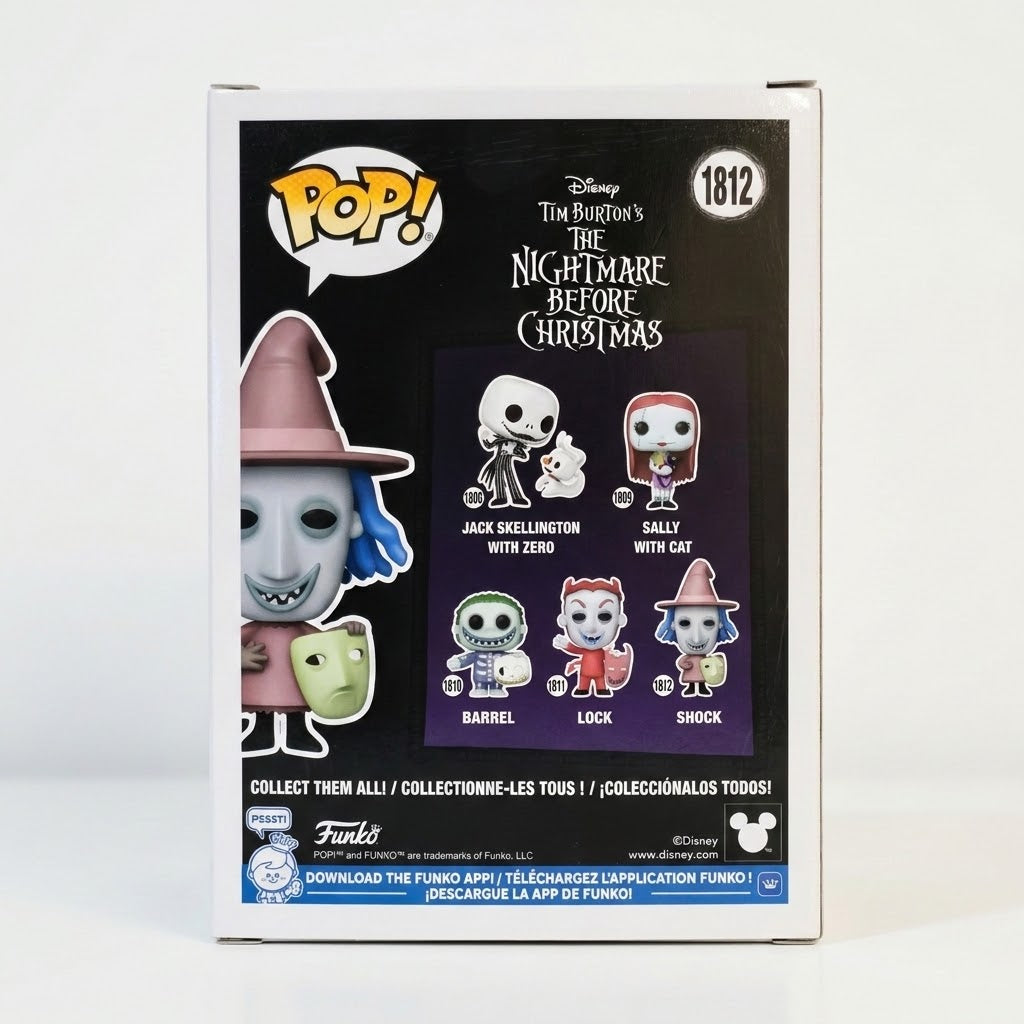 Shock Funko Pop from The Nightmare Before Christmas signed by Tim Burton – product photo 3