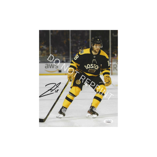 Pavel Zacha Boston Bruins Autographed 8x10 Photo Reprint - Fan Freaks