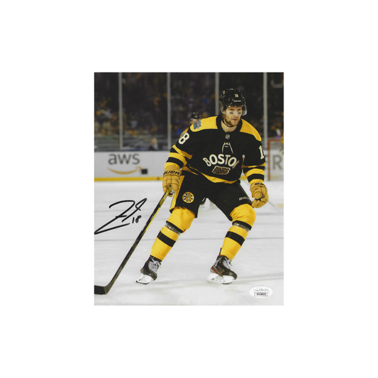 Pavel Zacha Boston Bruins Autographed 8x10 Photo With COA - Fan Freaks