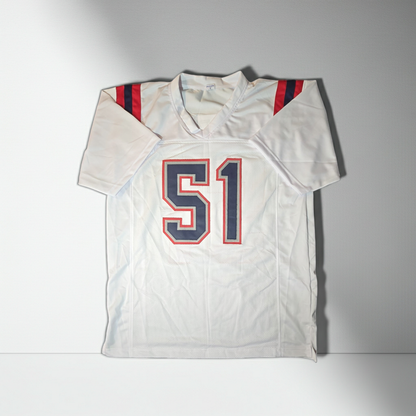 Jack Gibbens signed New England Patriots jersey, alternate product view