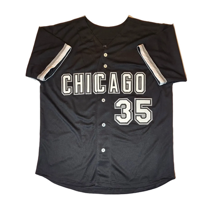 Frank Thomas Chicago White Sox Autographed Baseball Jersey With Beckett COA