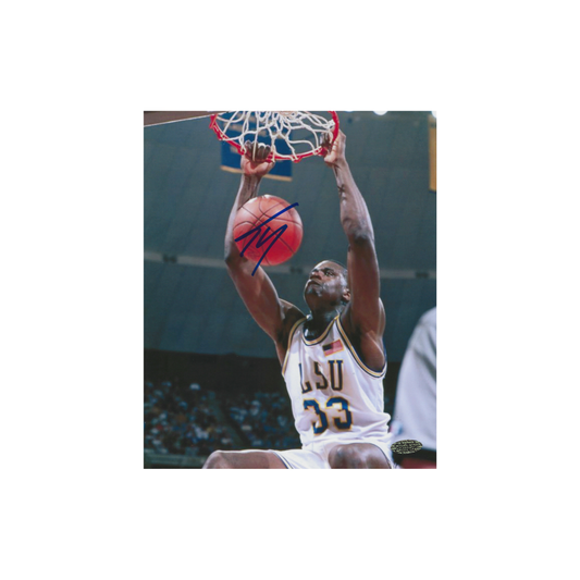 SHAQUILLE O'NEAL SIGNED 8X10 PHOTO LSU With COA - Fan Freaks