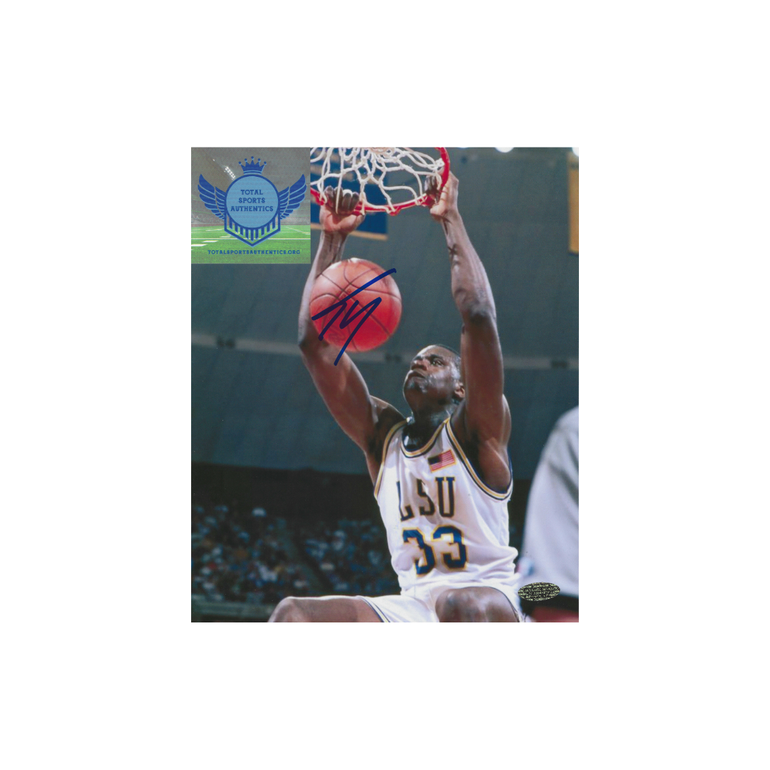 SHAQUILLE O'NEAL SIGNED 8X10 PHOTO LSU With COA - Fan Freaks