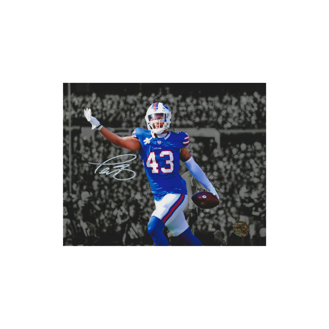 TERREL BERNARD SIGNED 8X10 PHOTO BUFFALO BILLS WITH COA - Fan Freaks