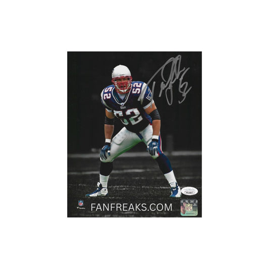 Ted Johnson New England Patriots Autographed 8x10 Photo Reprint - Fan Freaks