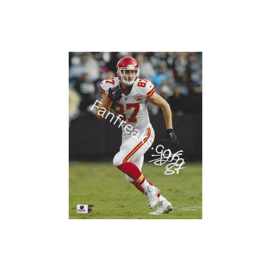 Travis Kelce Kansas City Chiefs Autographed 8x10 Photo Reprint - Fan Freaks