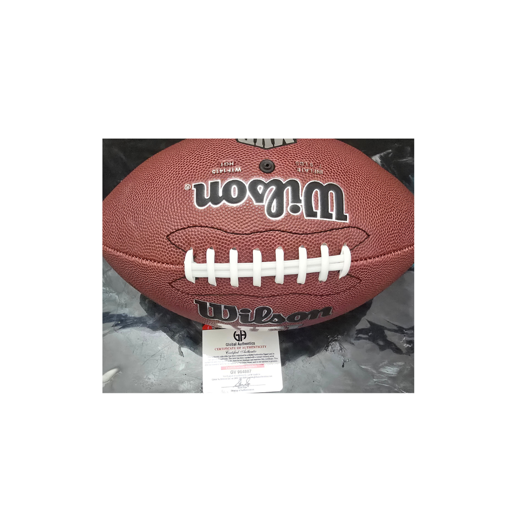 Tua Tagovailoa Miami Dolphins Autographed Wilson Football coa - Fan Freaks
