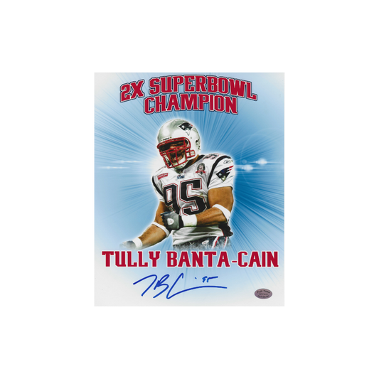 Tully Banta-Cain New England Patriots Autographed 8x10 Photo With COA - Fan Freaks