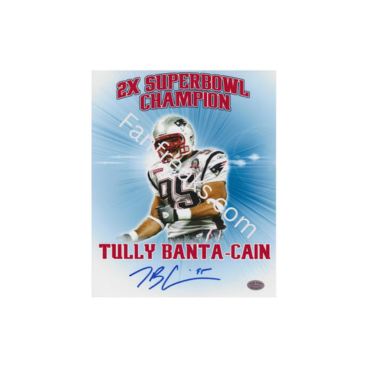 Tully Banta-Cain New England Patriots Autographed 8x10 Photo Reprint - Fan Freaks