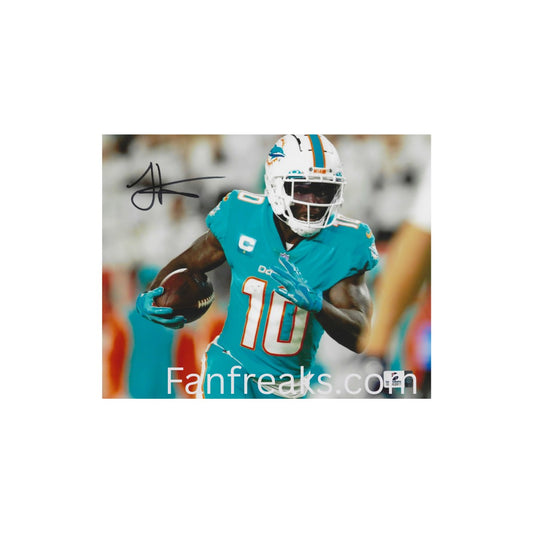 Tyreek Hill Miami Dolphins Autographed 8x10 Photo Reprint - Fan Freaks