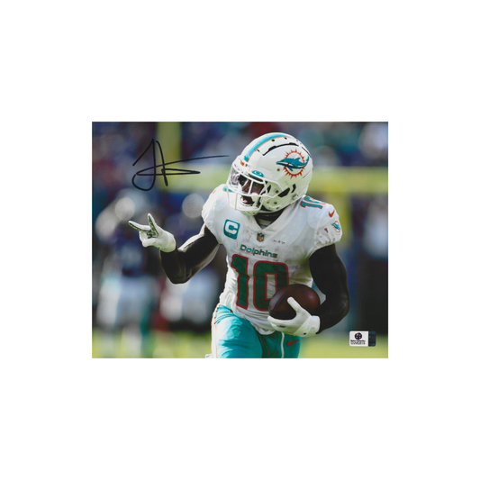 Tyreek Hill Miami Dolphins Autographed 8x10 Photo coa - Fan Freaks