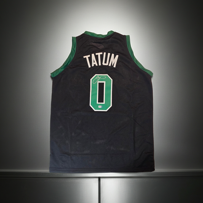 Jayson Tatum Boston Celtics autographed basketball jersey with COA