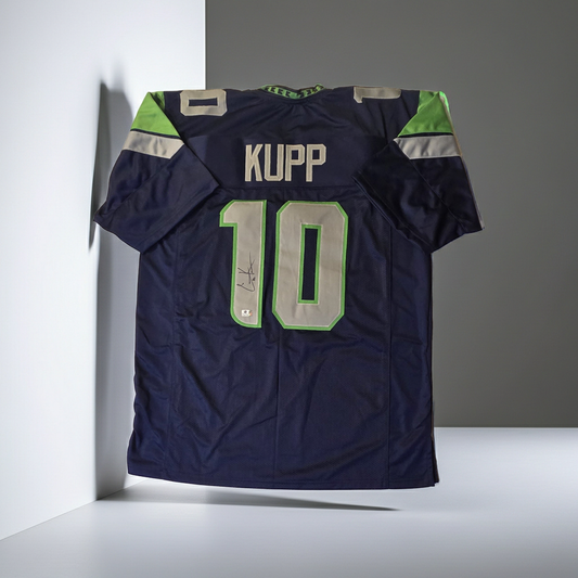Cooper Kupp Seattle Seahawks Autographed Home Football Jersey coa