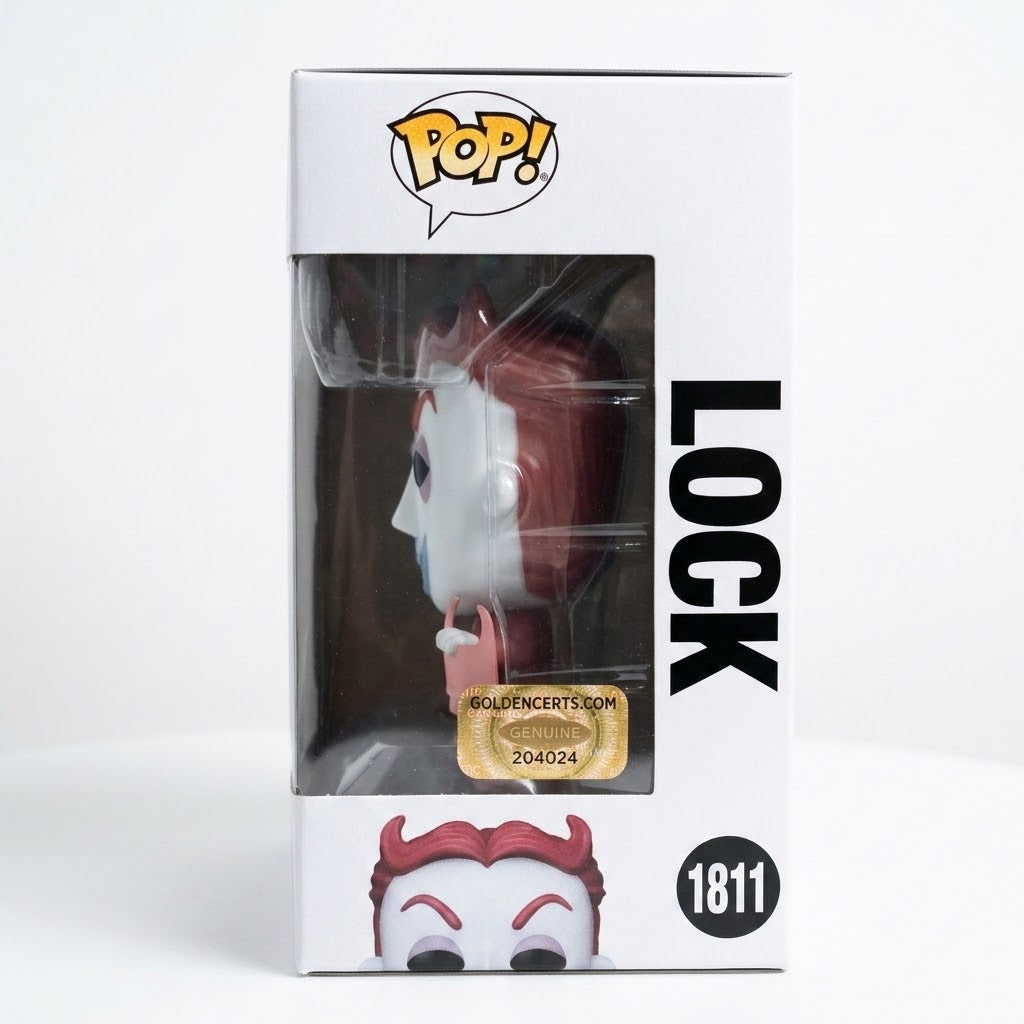 Lock Funko Pop signed by Tim Burton, The Nightmare Before Christmas collectible photo 3