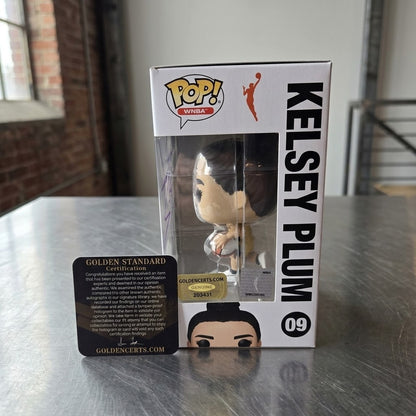 Kelsey Plum Los Angeles Sparks autographed Funko Pop, additional listing photo