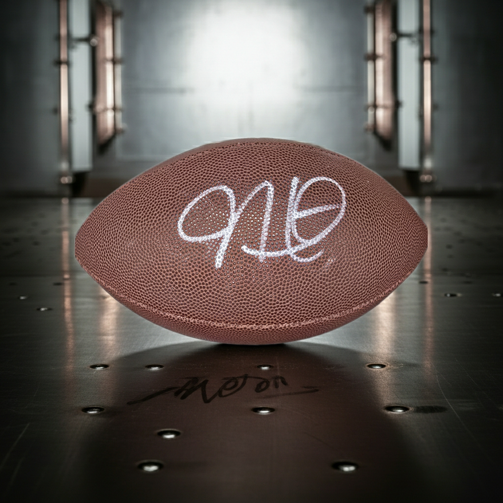 JALEN HURTS SIGNED FOOTBALL HERITAGE COA