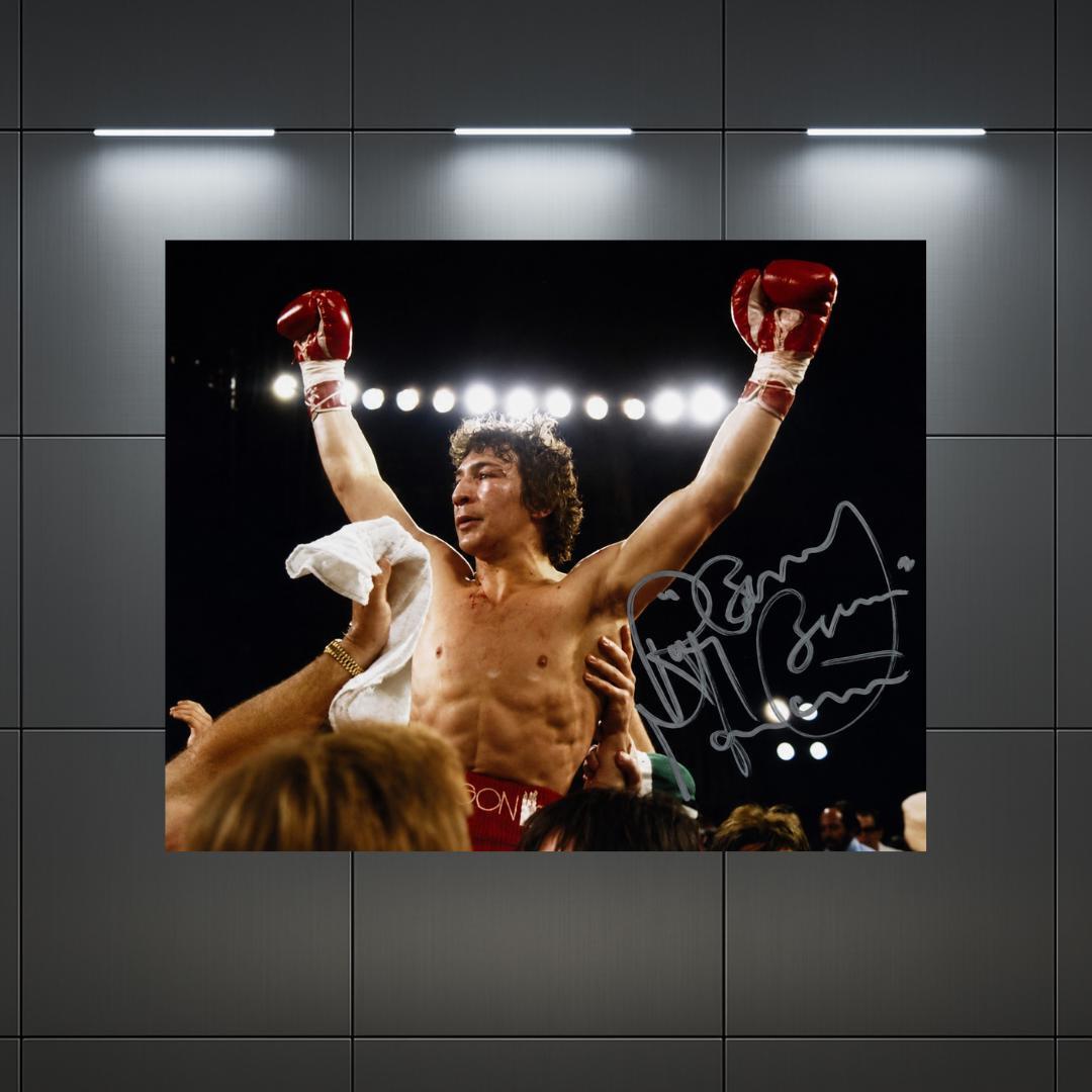 Ray Boom Boom Mancini Signed Boxing Photo Print Autograph Wall Art